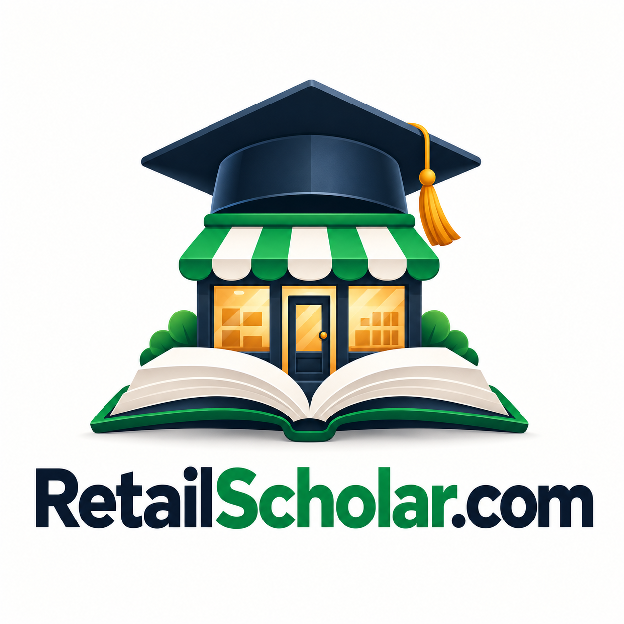 RetailScholar.com domain name artwork